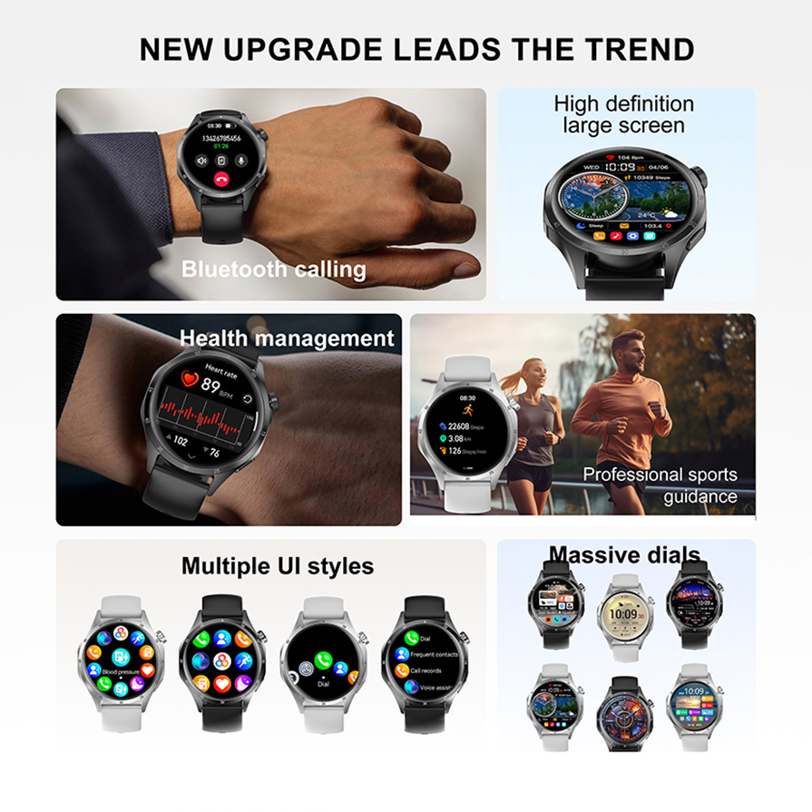 2026 New Smart Watch Men AMOLE - Smartwatch Online Watches For Men บทวิจารณ์และราคา