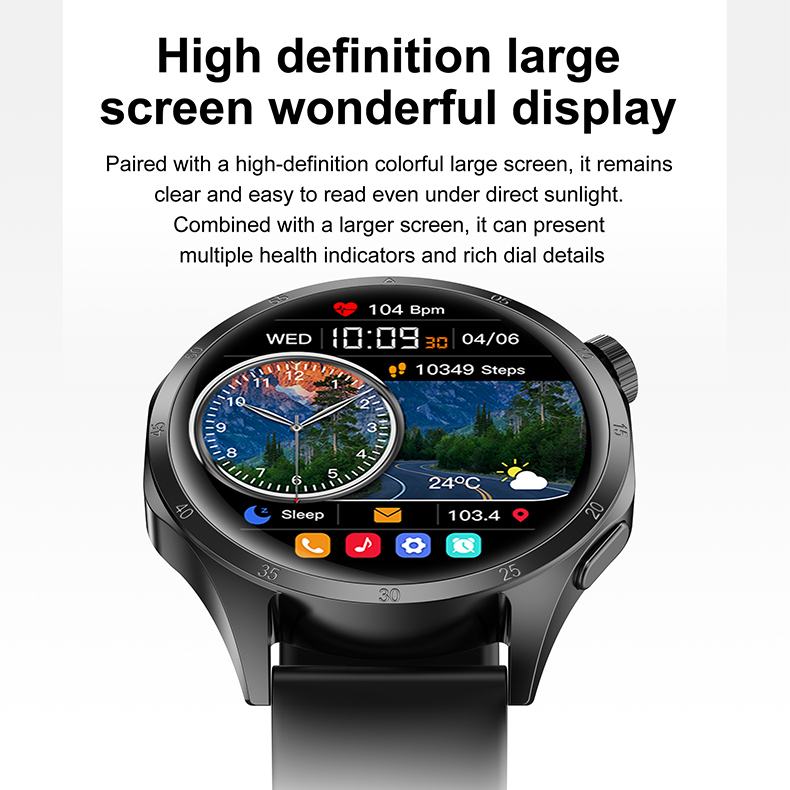 2026 New Smart Watch Men AMOLE - Smartwatch Online Watches For Men บทวิจารณ์และราคา