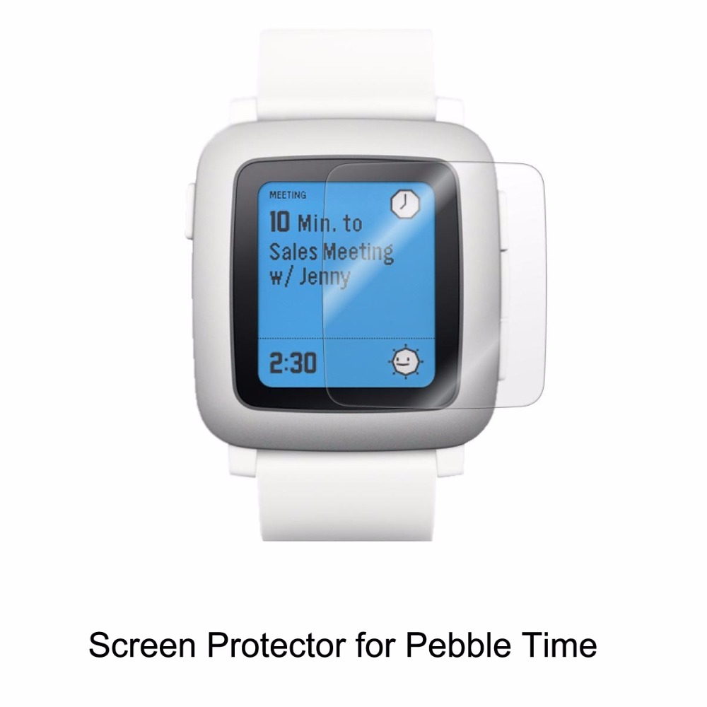 6* Clear LCD PET Film Anti-Scr - Smartwatch Pebble Watches บทวิจารณ์และราคา