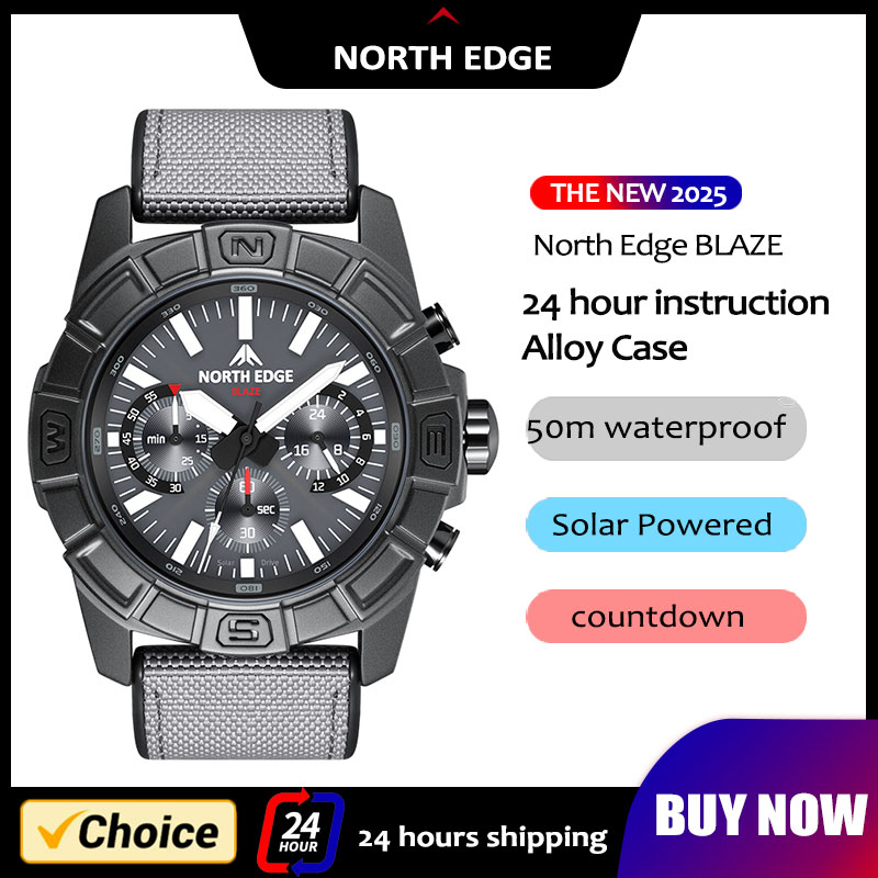 NORTH EDGE 2025 BLAZE Men Quar - Smartwatch Army Watches For Men บทวิจารณ์และราคา