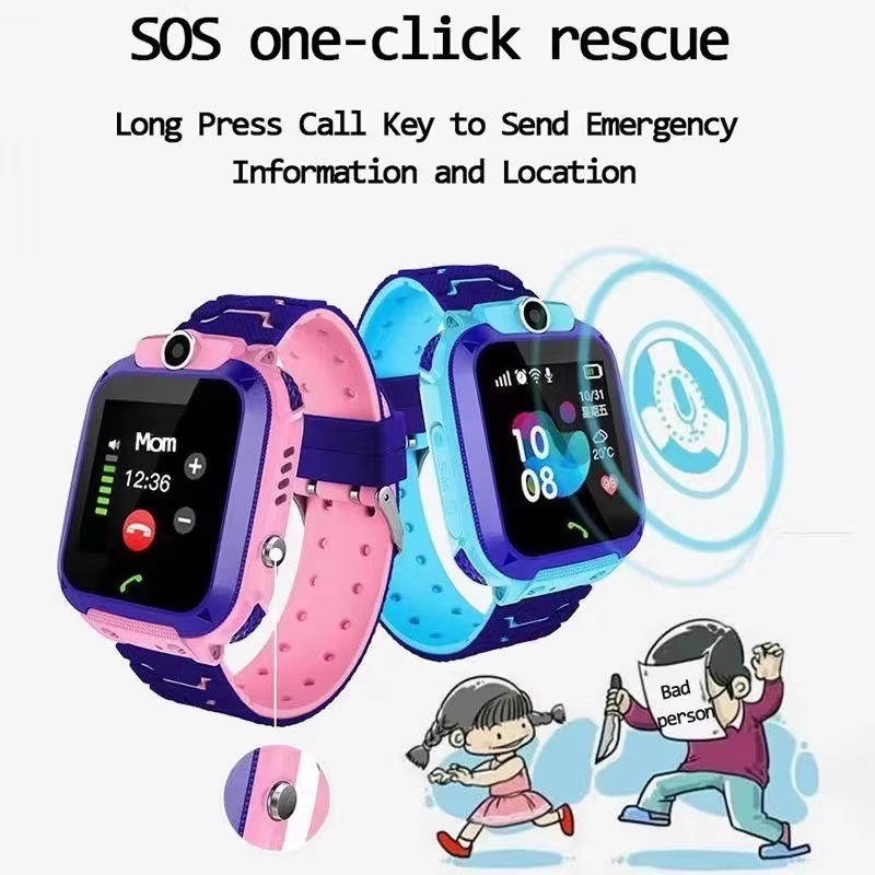 Lenovo Q12 Children's Smart Wa - Smartwatch Watches Gift For Boys With Gps บทวิจารณ์และราคา