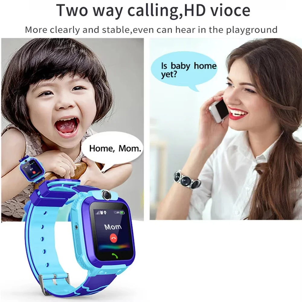Lenovo Q12 Children's Smart Wa - Smartwatch Watches Gift For Boys With Gps บทวิจารณ์และราคา