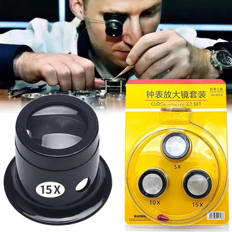 1Set 5X 10X 15X 20X  Magnifyin - Crystal Press Tool บทวิจารณ์และราคา