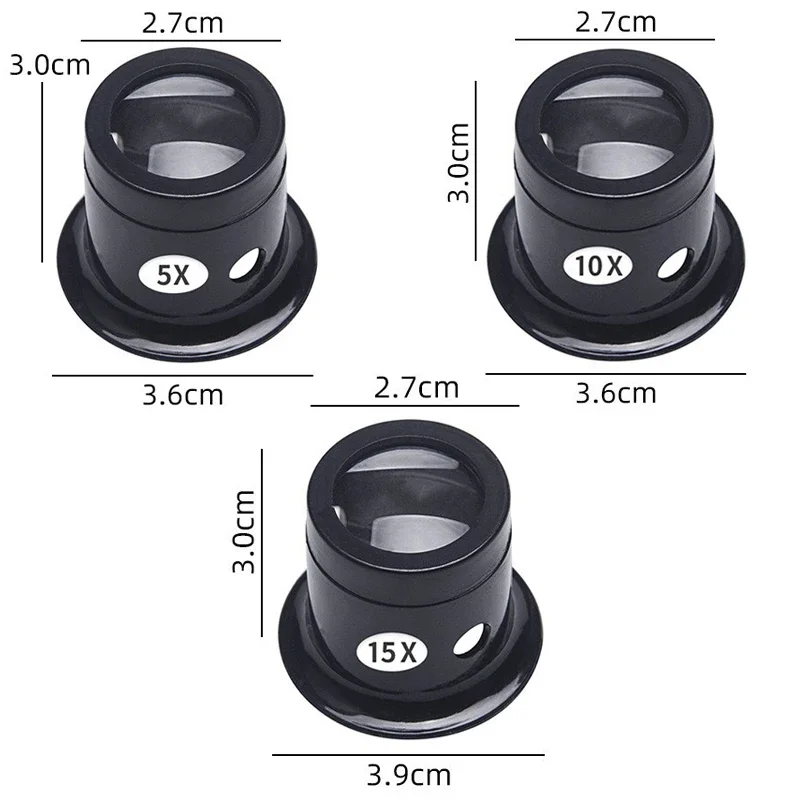 1Set 5X 10X 15X 20X  Magnifyin - Crystal Press Tool บทวิจารณ์และราคา