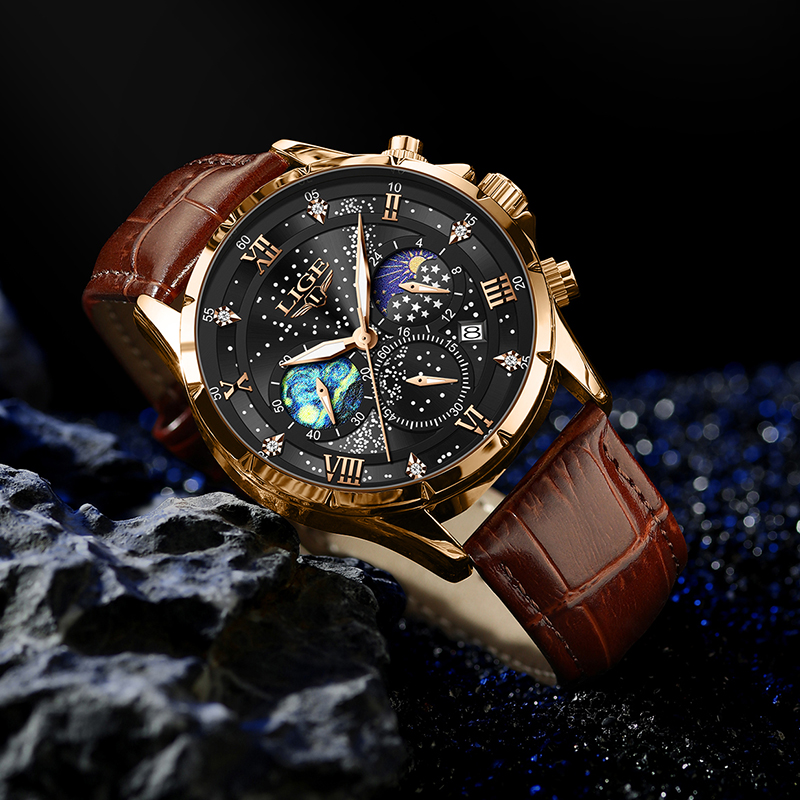 LIGE 2024 Top Luxury Brand Men - Smartwatch Army Watches For Men บทวิจารณ์และราคา
