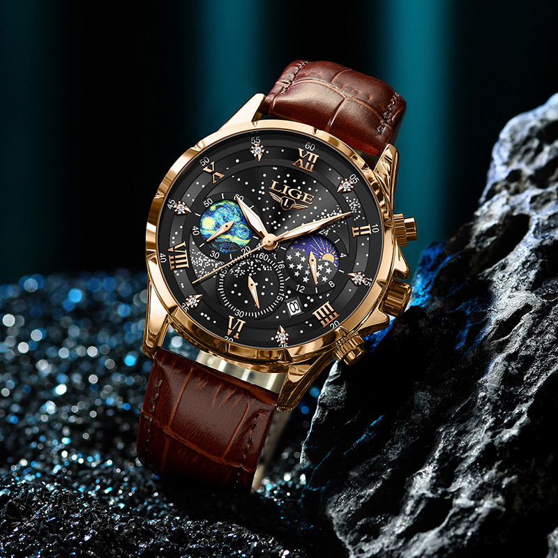LIGE 2024 Top Luxury Brand Men - Smartwatch Army Watches For Men บทวิจารณ์และราคา