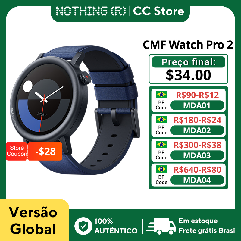 Global Version Nothing CMF Wat - Smartwatch Noise Watches บทวิจารณ์และราคา