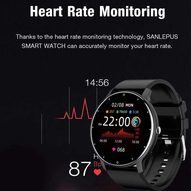 LIGE 2025 New Smart Watch Men  - Smartwatch Watches For Men Digital บทวิจารณ์และราคา