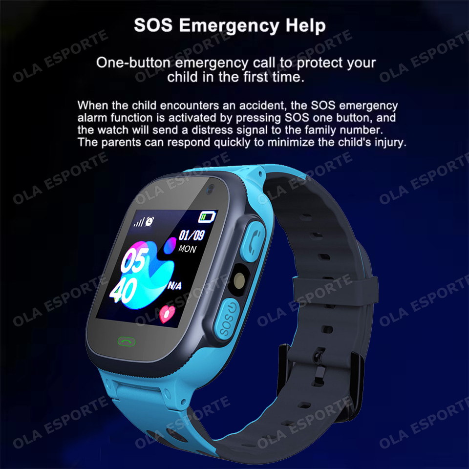 2025 New Kids Smart Watch Chil - Smartwatch Watches Gift For Boys With Gps บทวิจารณ์และราคา