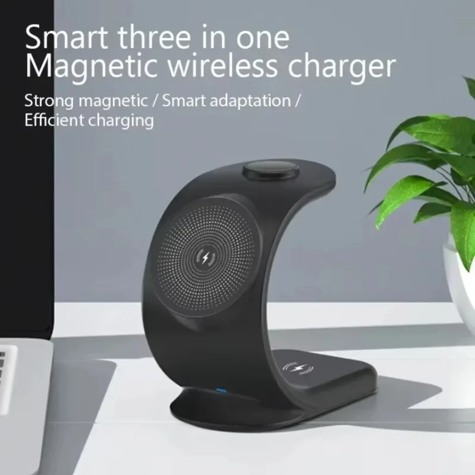 Magnetic Wireless Charger 3 in - Iwatch Smartwatch บทวิจารณ์และราคา