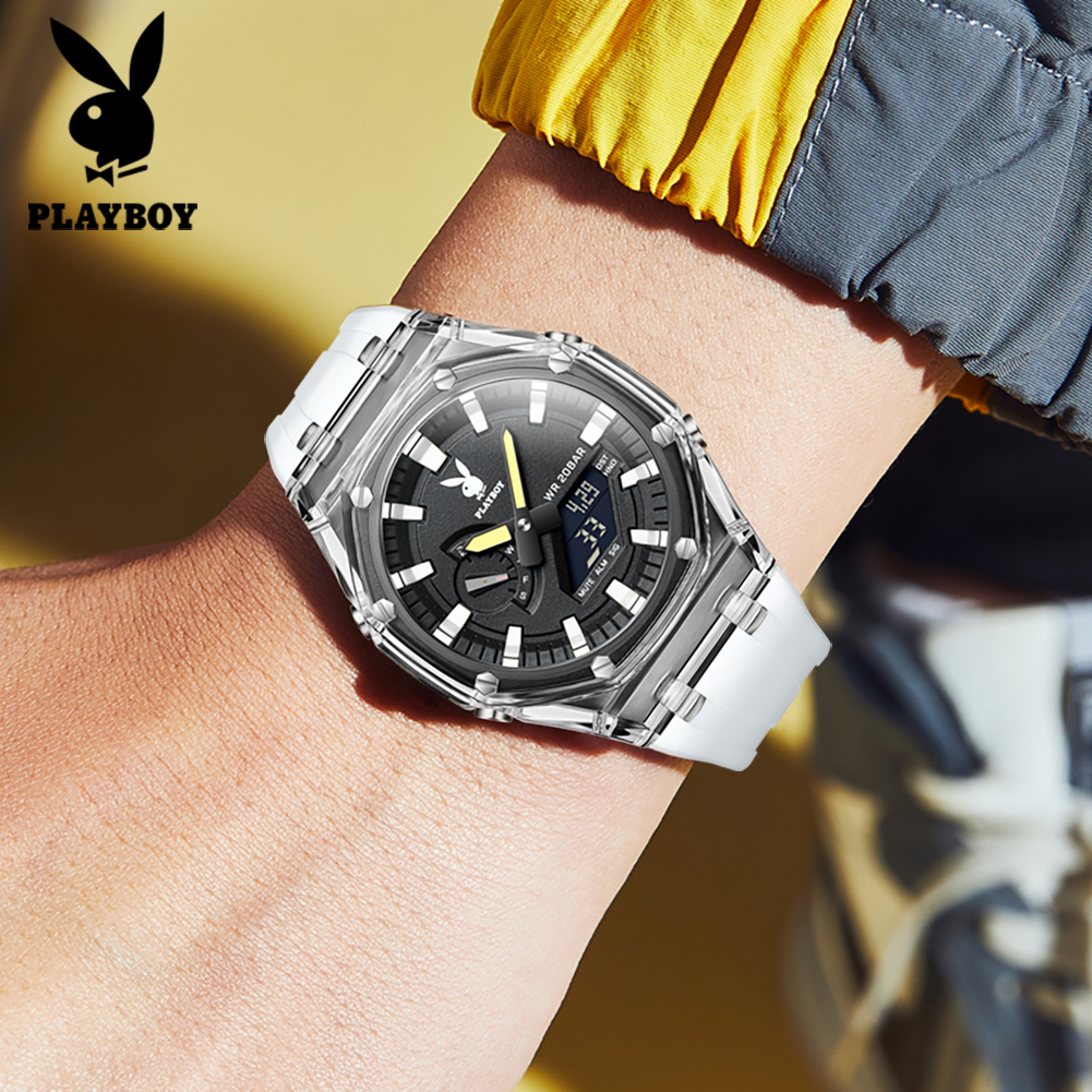 PLAYBOY 2066 Brand Original El - Smartwatch Watches For Men Digital บทวิจารณ์และราคา