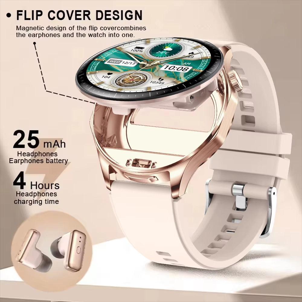 2 In 1 TWS Headset Smart Watch - Smartwatch Noise Watches For Women บทวิจารณ์และราคา