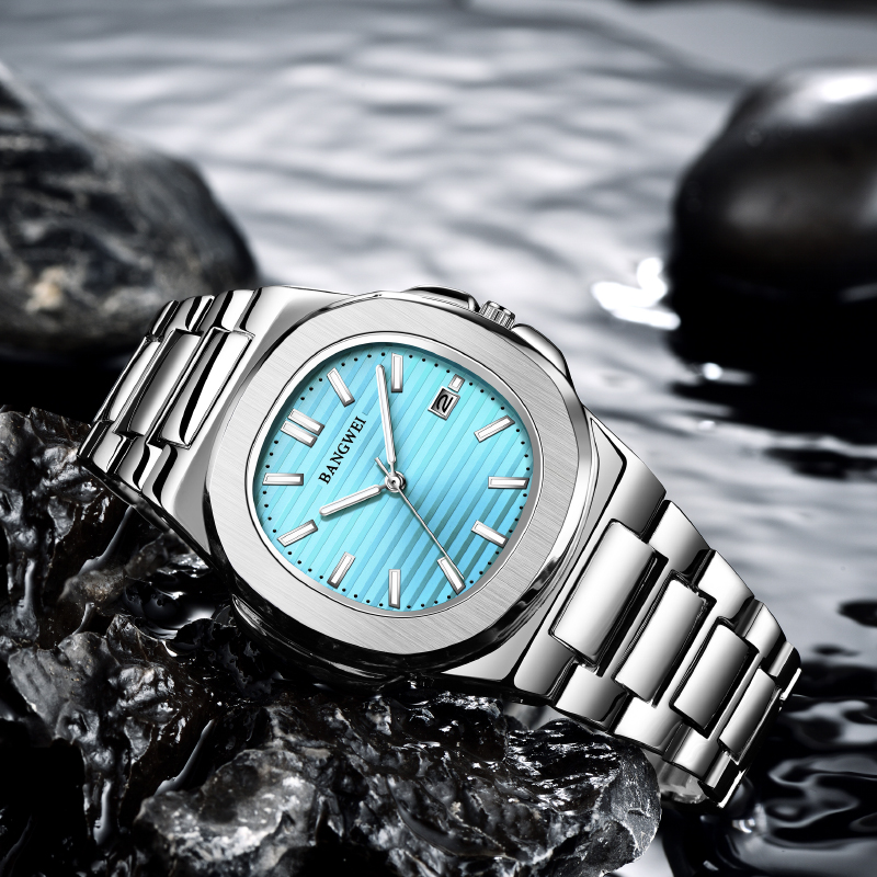 BANGWEI Luxury Men Quartz Watc - Smartwatch Watches For Men Digital บทวิจารณ์และราคา