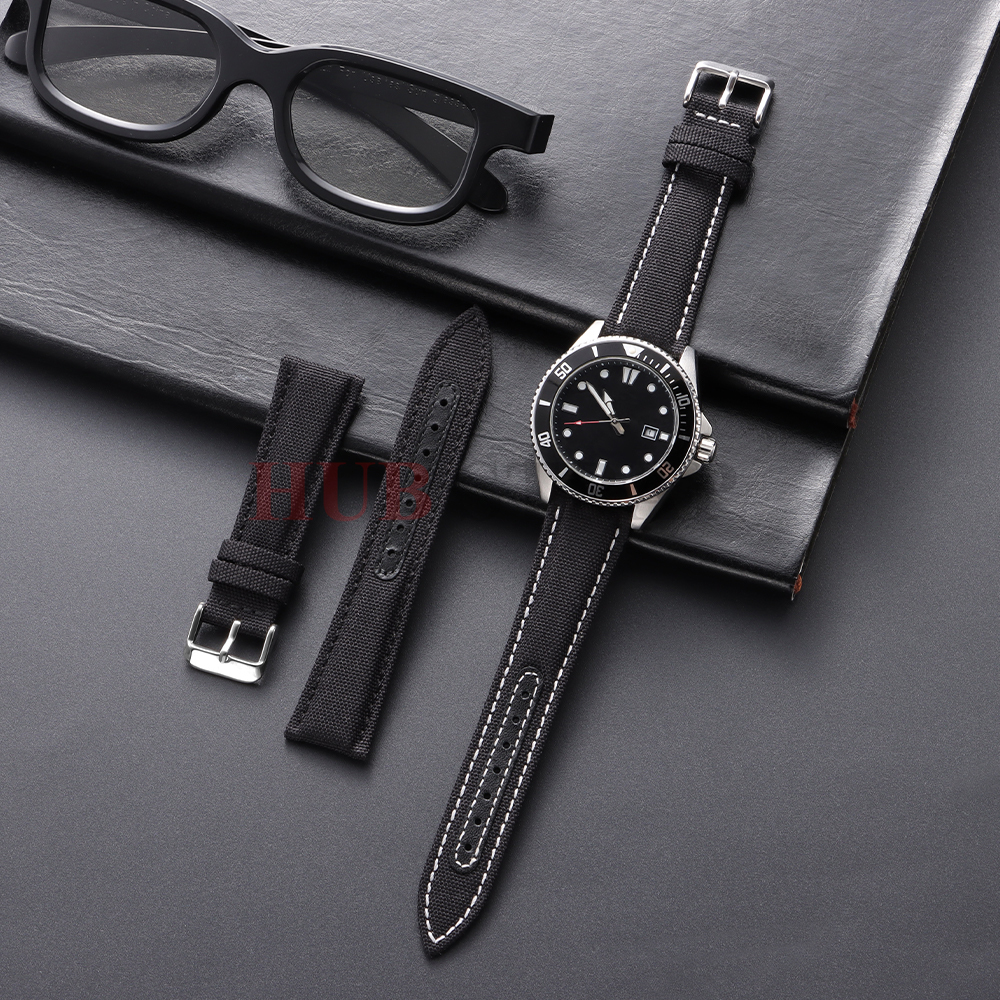 20mm 22mm Nylon Genuine Cowhid - Smartwatch Premium Watches For Women บทวิจารณ์และราคา