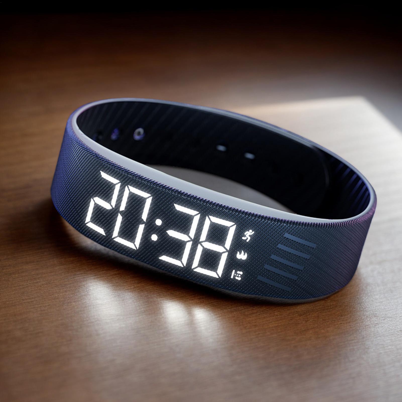 Alarm Watch Digital Watch with - Smartwatch Watches For Men Digital บทวิจารณ์และราคา