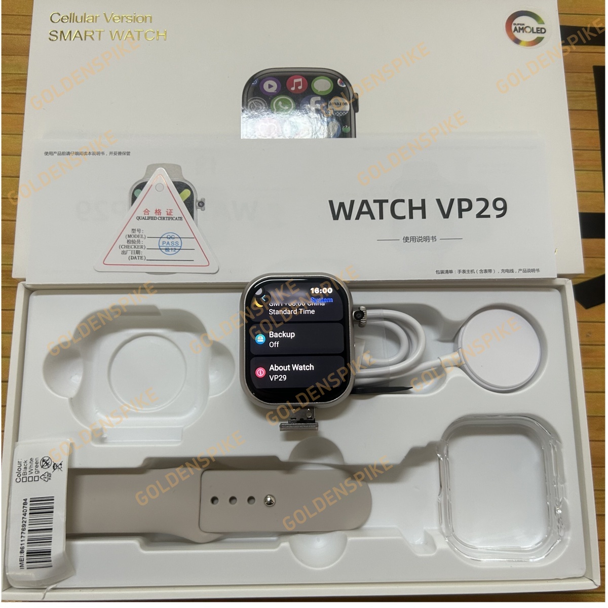 VP29 S10 Plus Smartwatch 4G LT - Smartwatch Watch Whatsapp บทวิจารณ์และราคา
