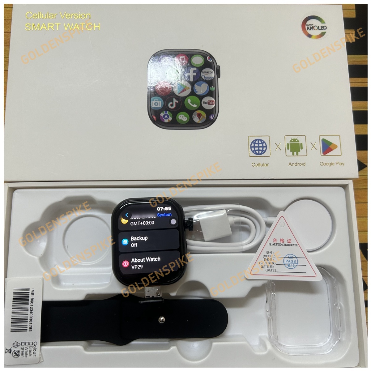 VP29 S10 Plus Smartwatch 4G LT - Smartwatch Watch Whatsapp บทวิจารณ์และราคา