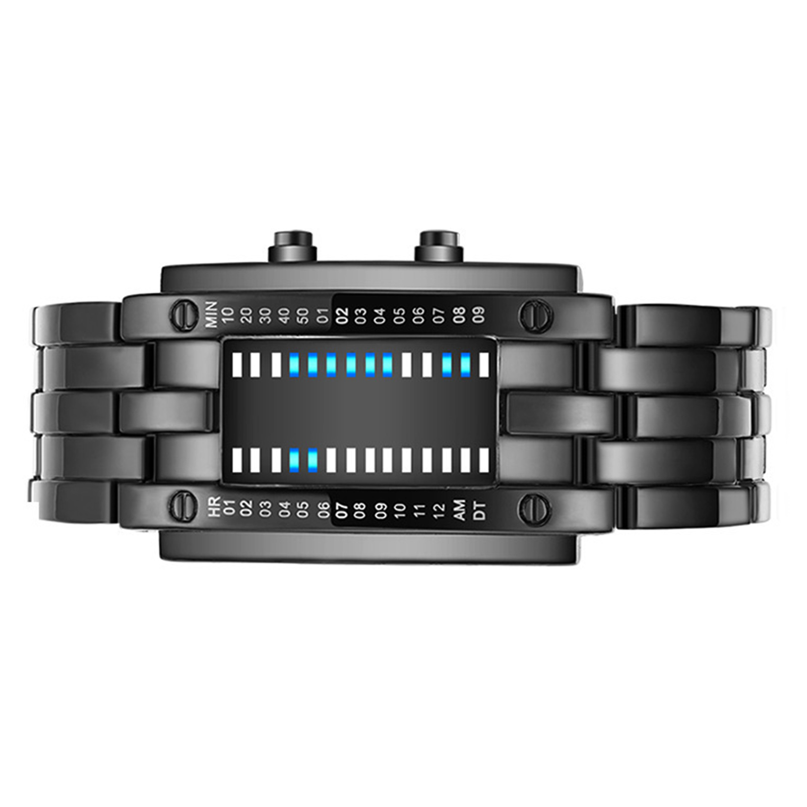 Premium Binary Matrix Blue LED - Smartwatch Premium Watches For Women บทวิจารณ์และราคา