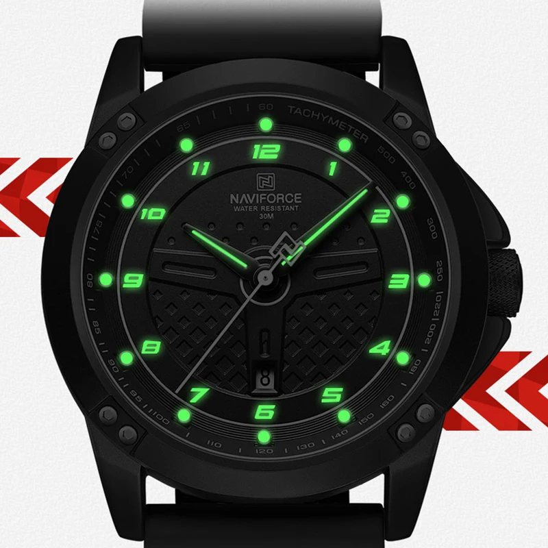NAVIFORCE 8031 Men Wristwatch  - Smartwatch Army Watches For Men บทวิจารณ์และราคา