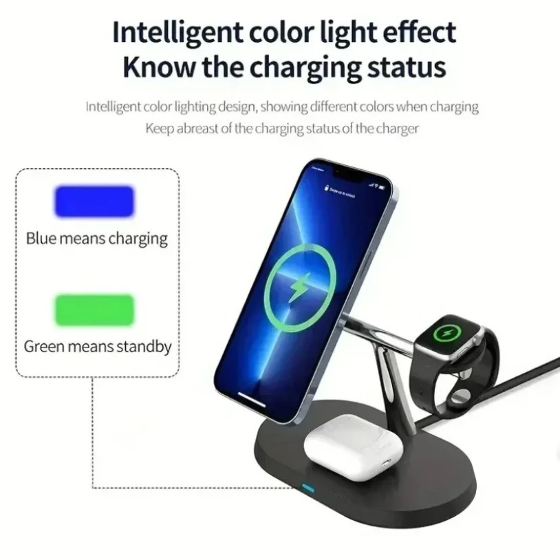 3 In 1 Opansten Magnetic Wirel - Iwatch Smartwatch บทวิจารณ์และราคา