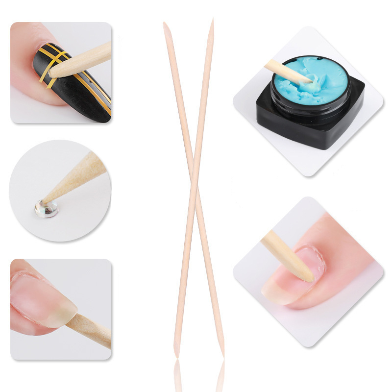 50/100 Pcs/Lot Wood Stick Cuti - Crystal Press Tool บทวิจารณ์และราคา