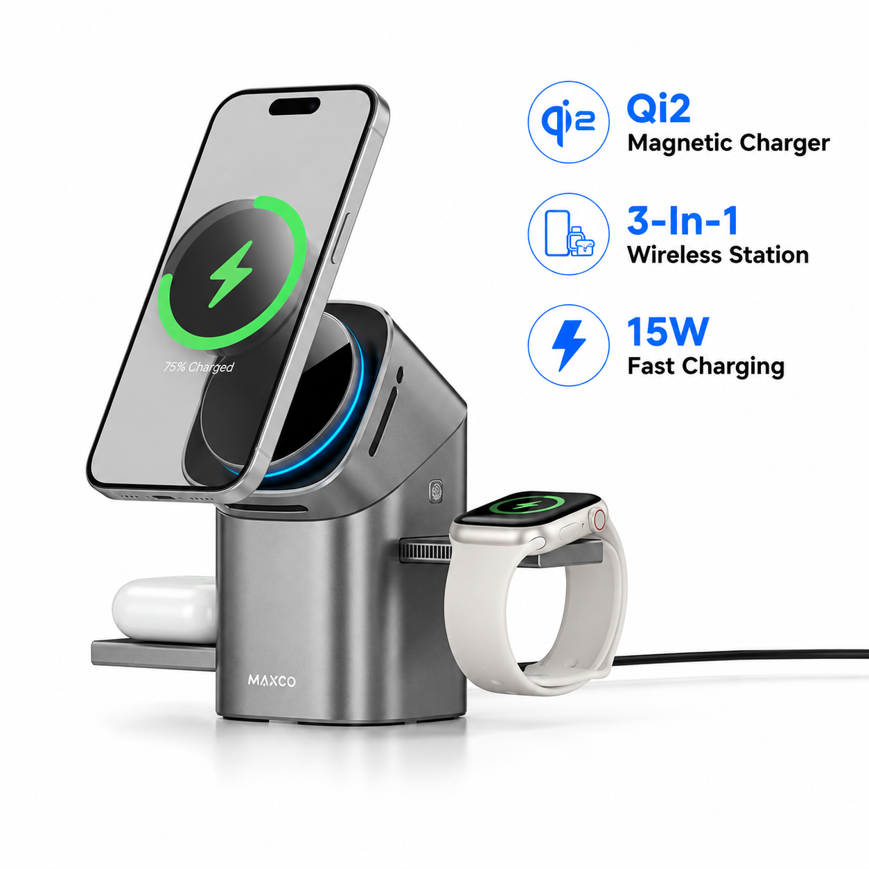 2026 Qi2 Automatic Touch Magne - Iwatch Smartwatch บทวิจารณ์และราคา