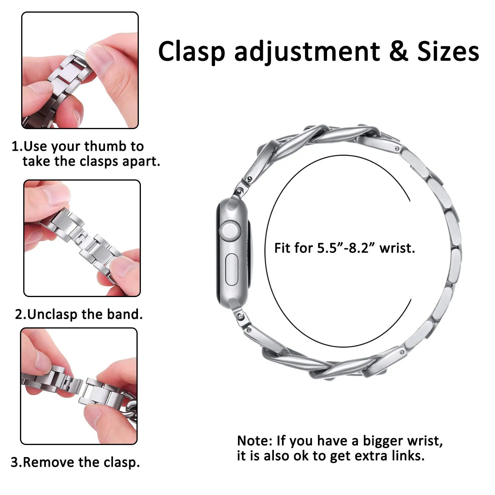 Premium Metal Watch Band for A - Smartwatch Premium Watches For Women บทวิจารณ์และราคา