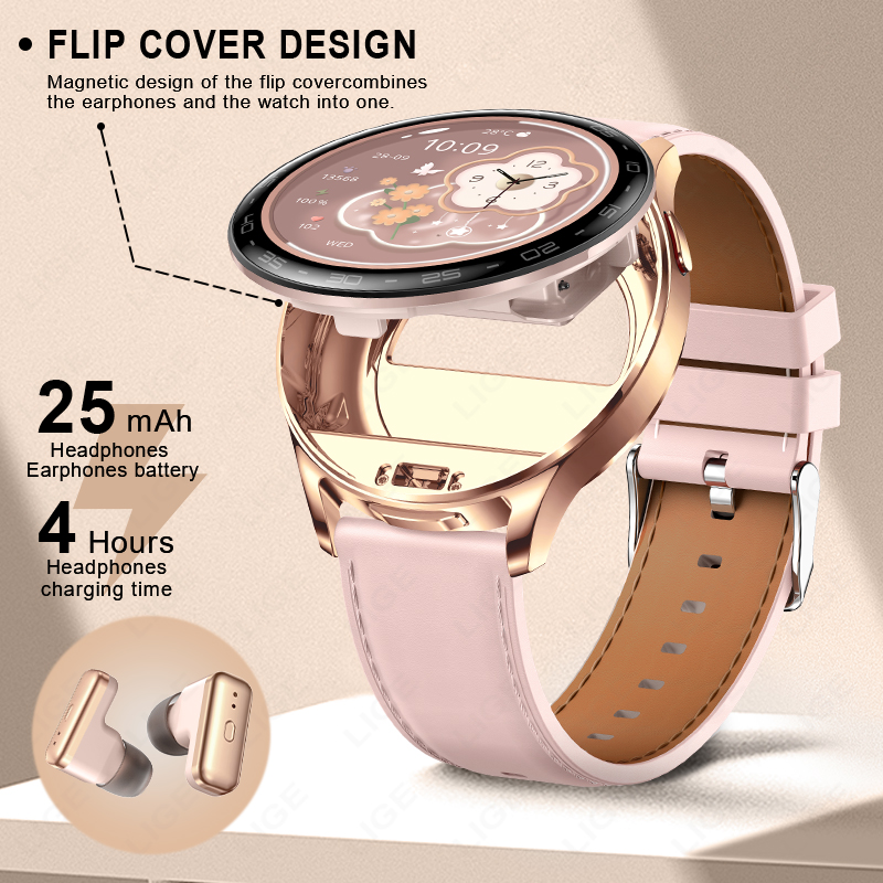2 In 1 TWS Headset Smart Watch - Smartwatch Noise Watches For Women บทวิจารณ์และราคา