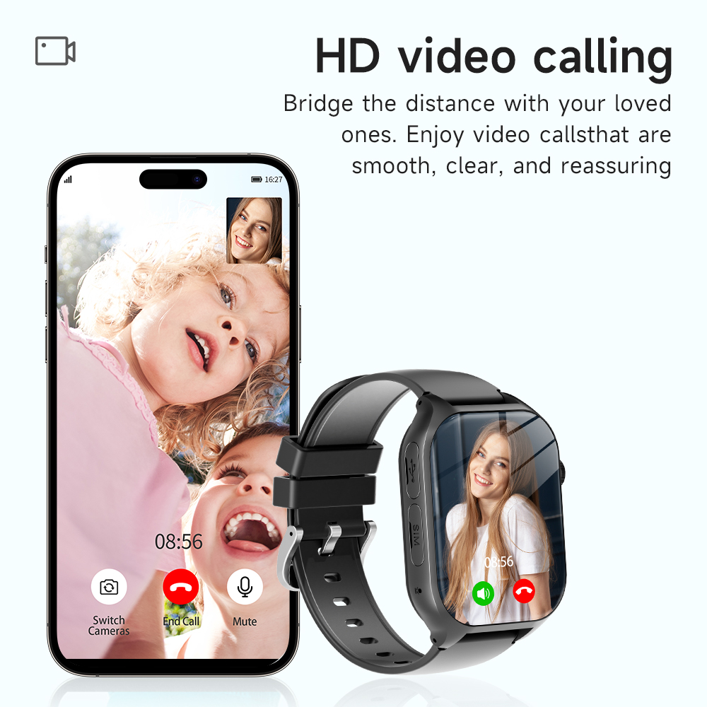 696 Smart Watches 4G Kids GPS  - Smartwatch Watches Gift For Boys With Gps บทวิจารณ์และราคา
