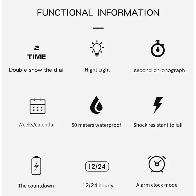 SANDA Brand G Style LED Digita - Chronograph Sport Watch บทวิจารณ์และราคา