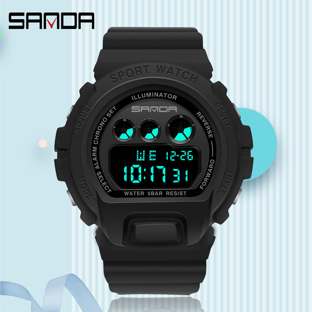 2022 New Fashion Sanda Simple  - Chronograph Sport Watch บทวิจารณ์และราคา