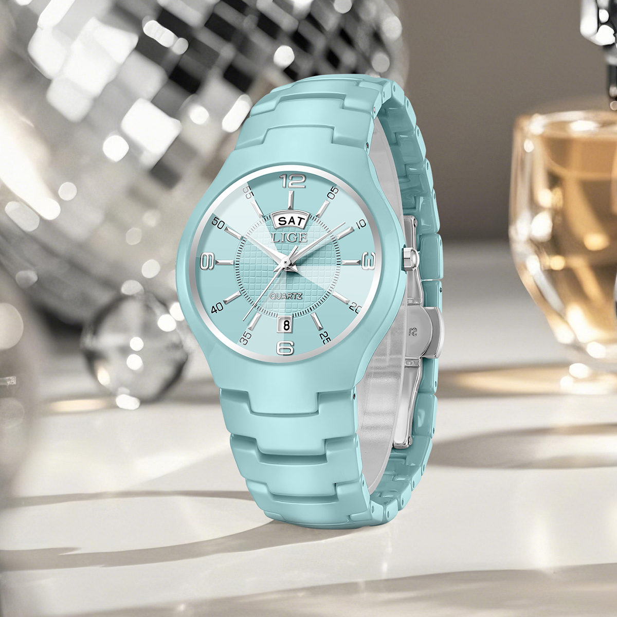 LIGE Luxury Elegant Quartz Wom - Ladies Fashion Watch บทวิจารณ์และราคา
