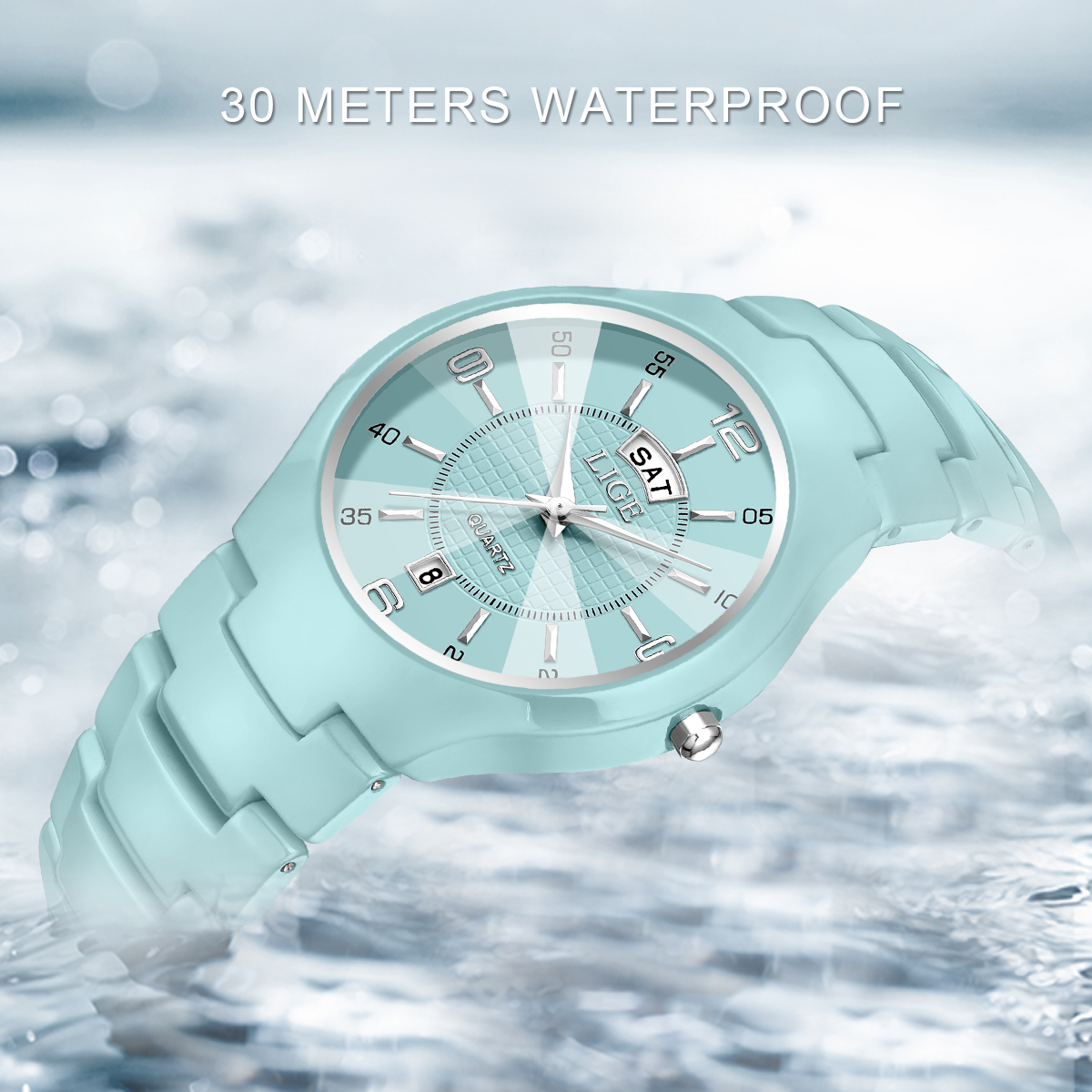 LIGE Luxury Elegant Quartz Wom - Ladies Fashion Watch บทวิจารณ์และราคา