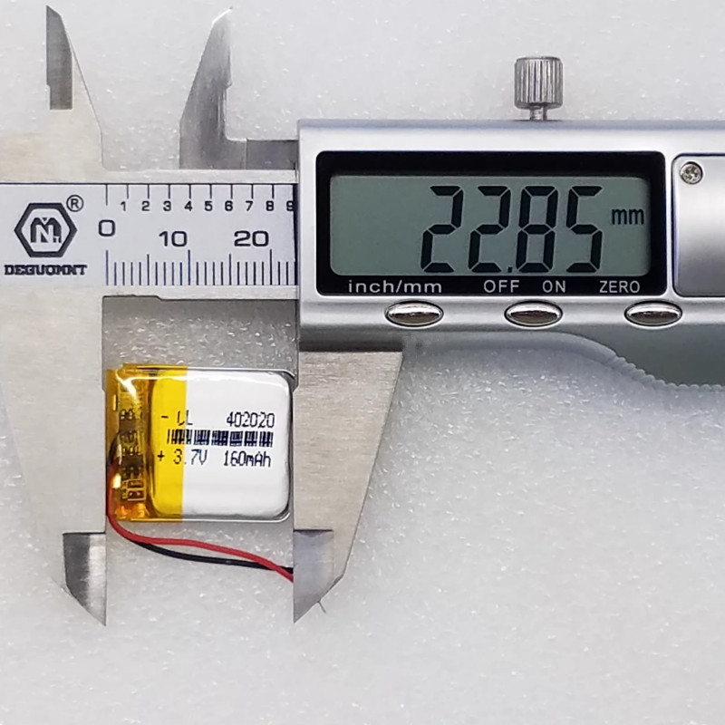 402020 3.7V 160mAh Li-Polymer  - Smartwatch Pebble Watches บทวิจารณ์และราคา
