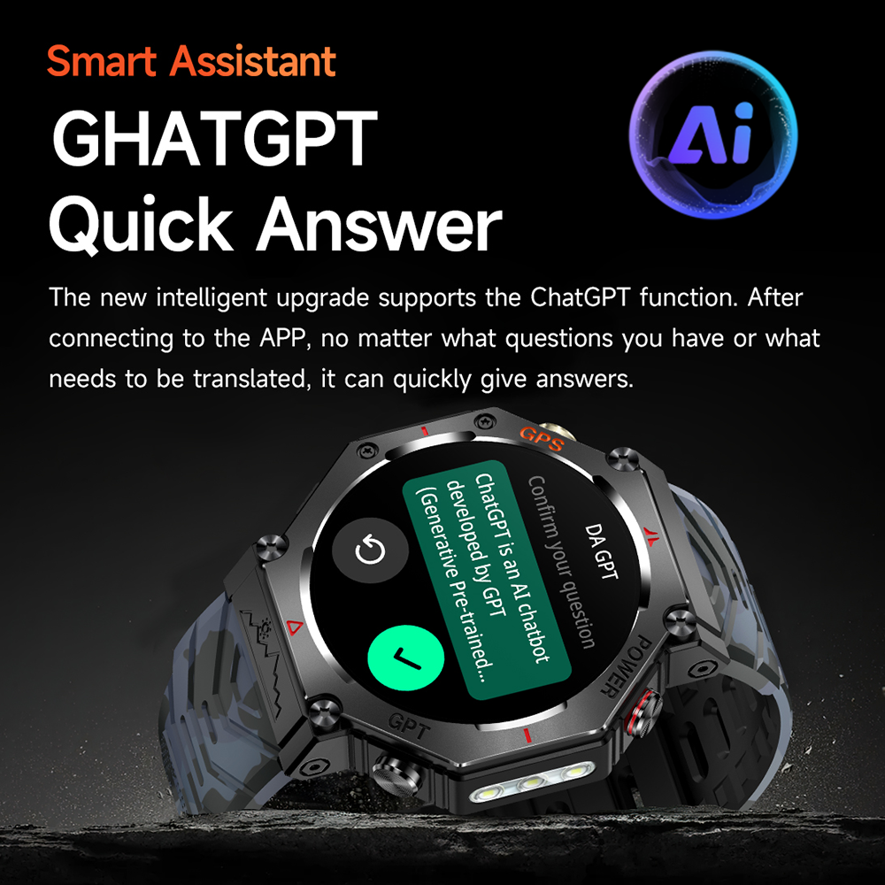 2026 New T-Rex 3 Ultra 10ATM W - Smartwatch Rugged Watches For Men บทวิจารณ์และราคา