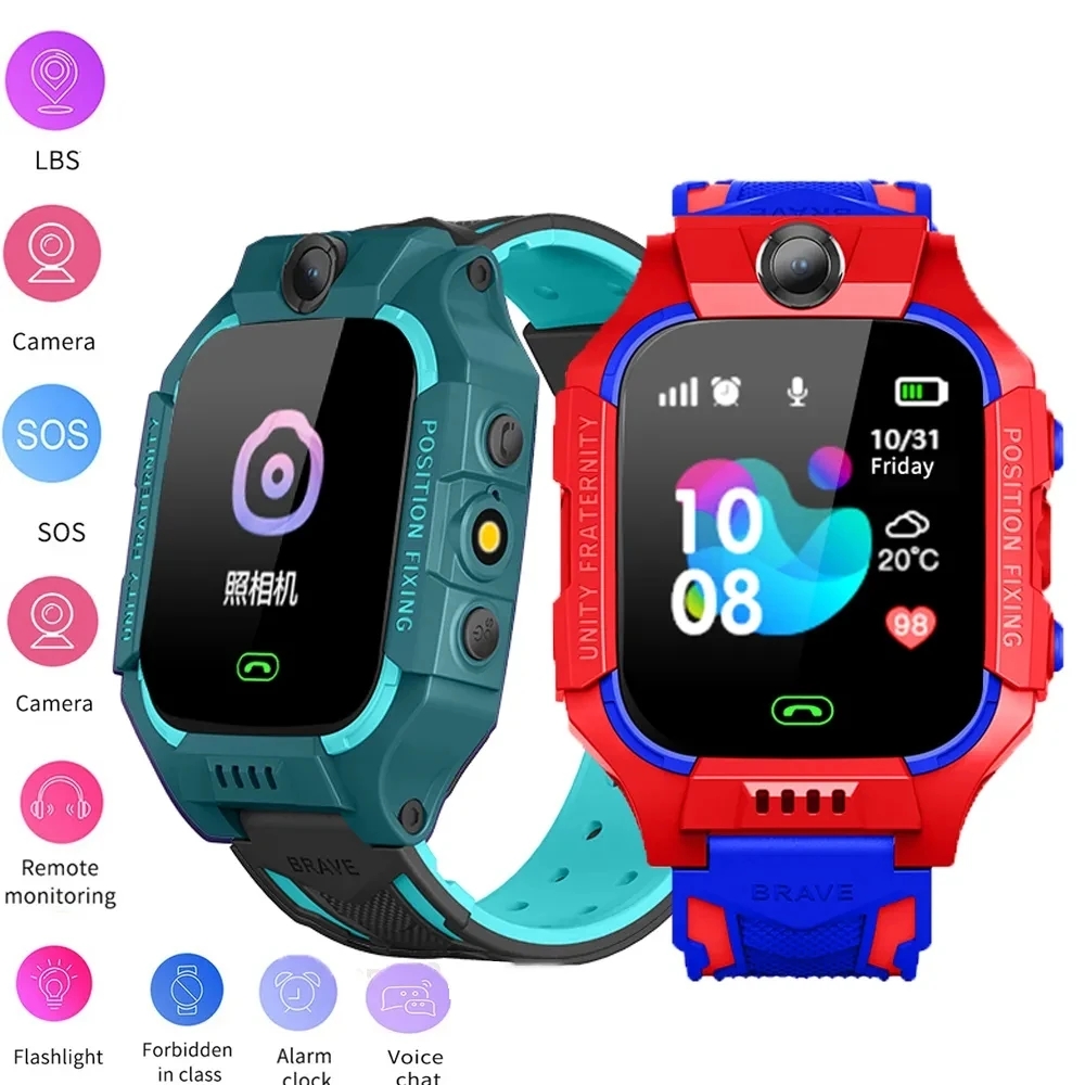 2026 New Kids Smart Watch SOS  - Smartwatch Watches Gift For Boys With Gps บทวิจารณ์และราคา