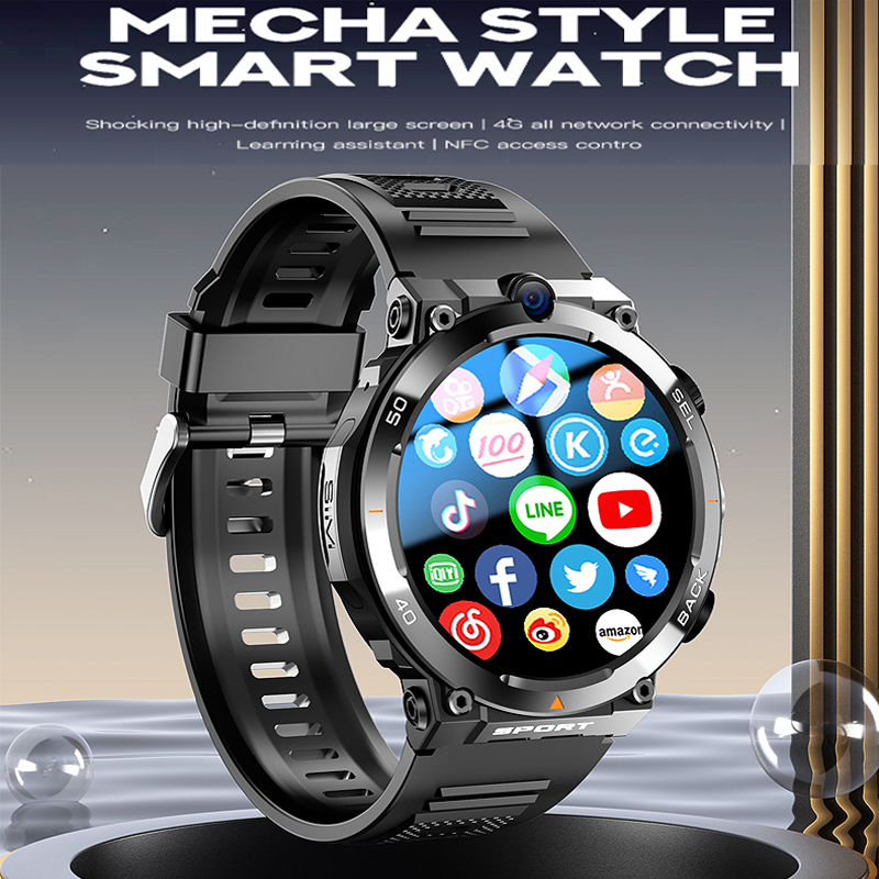 New Google Play 1.39-inch 4G N - Smartwatch Rugged Watches For Men บทวิจารณ์และราคา