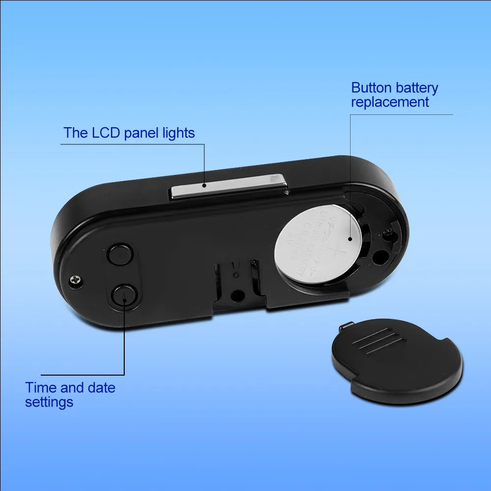 Car Clock Luminous LCD Backlig - Watch Display Pillow บทวิจารณ์และราคา