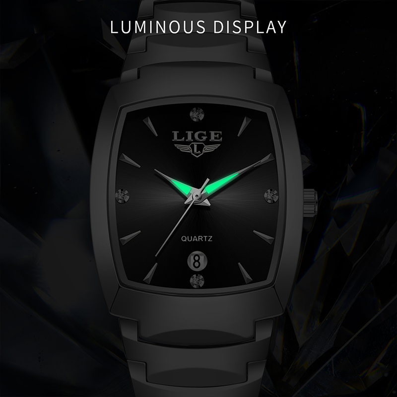 LIGE Watch women Business Luxu - Ladies Fashion Watch บทวิจารณ์และราคา