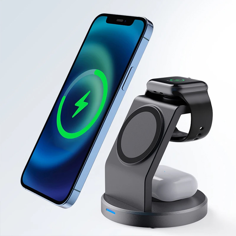 3 In 1 Wireless Charger Stand  - Iwatch Smartwatch บทวิจารณ์และราคา