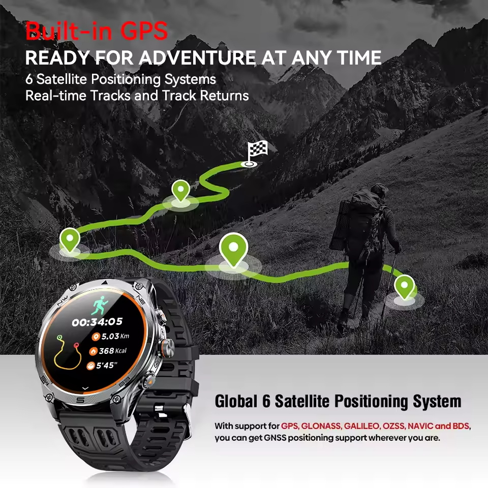 T-Rex 3 Military Grade 1000mAh - Smartwatch Rugged Watches For Men บทวิจารณ์และราคา