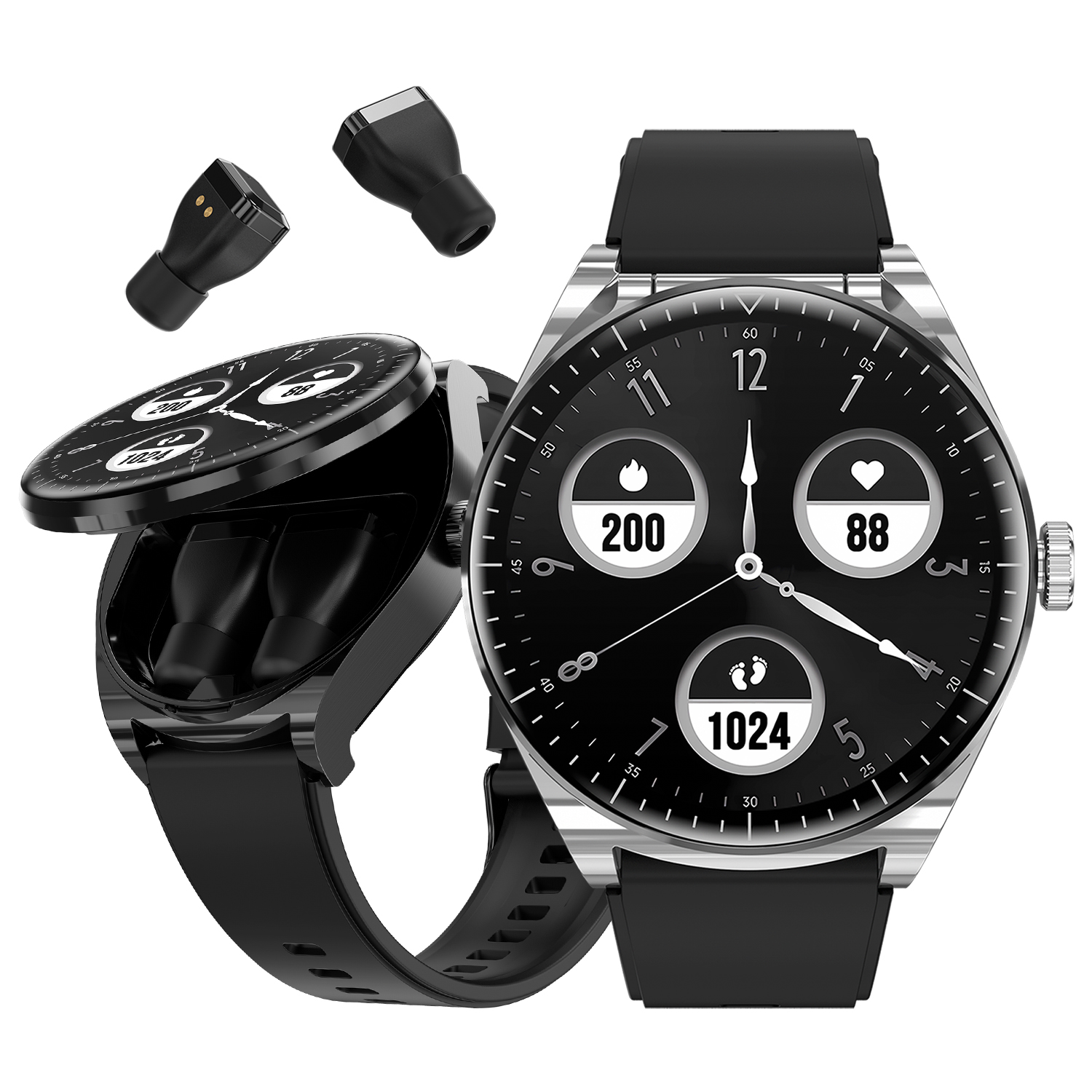 TWS Headphone Smart Watch Men  - Smartwatch Noise Watches บทวิจารณ์และราคา