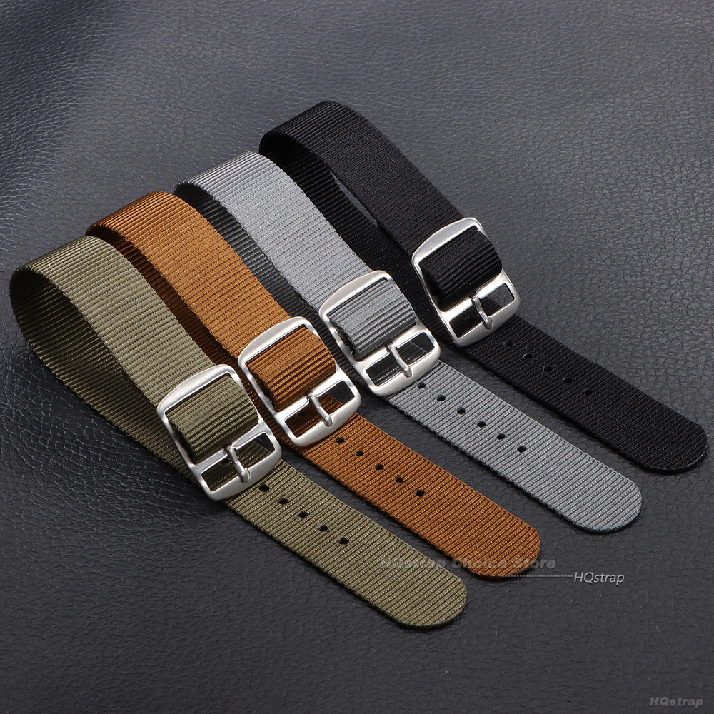 20mm Sport Nylon Watch Band fo - Smartwatch Army Watches For Men บทวิจารณ์และราคา