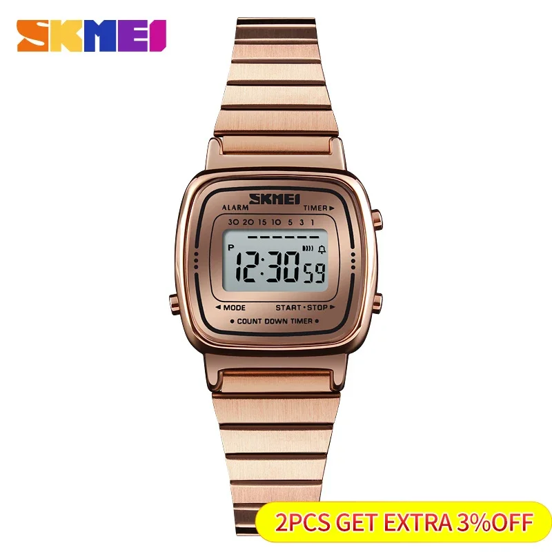 SKMEI1901 Women Top brands Lux - Chronograph Sport Watch บทวิจารณ์และราคา