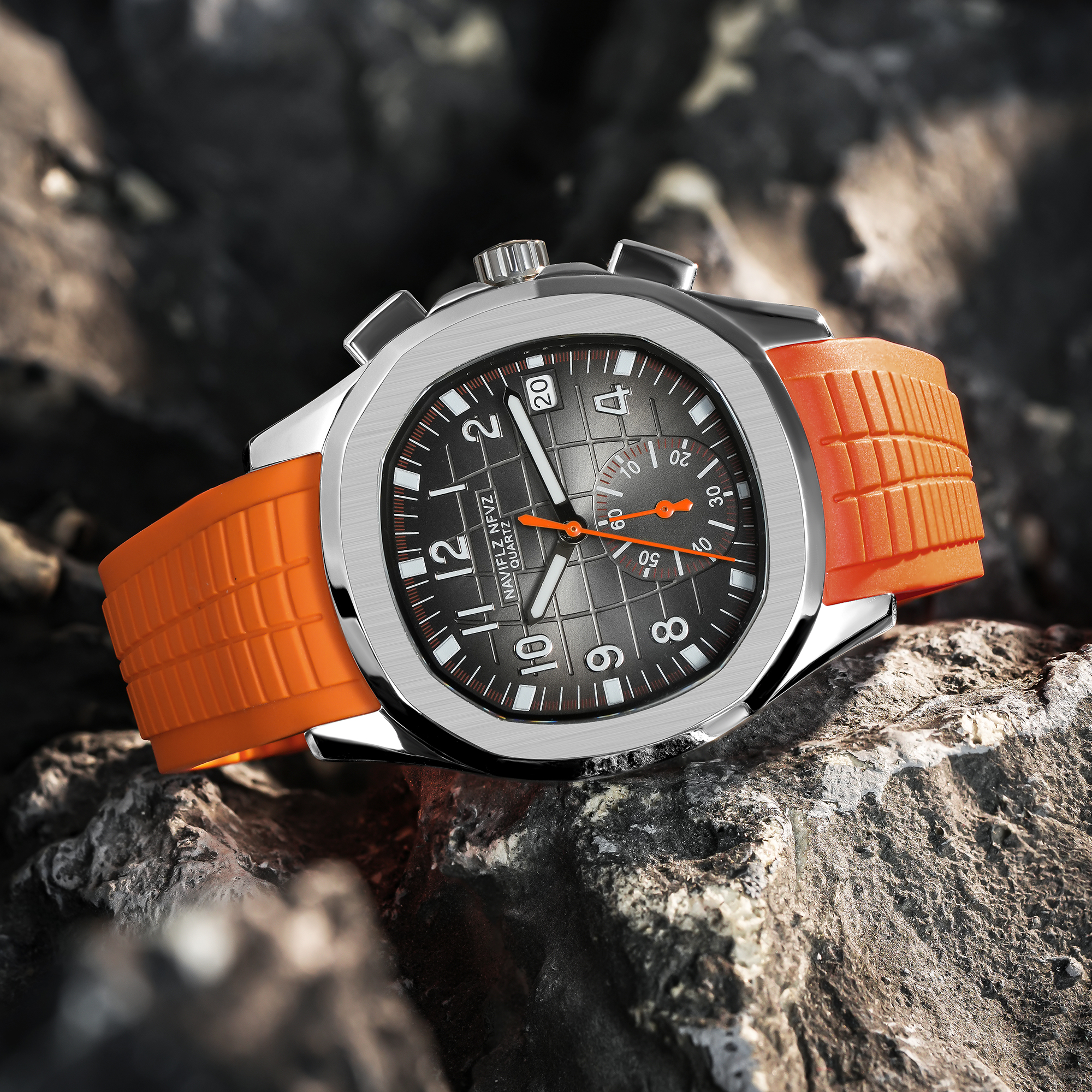 NAVIFLZ NFVZ Design New Luxury - Smartwatch Watches For Men Digital บทวิจารณ์และราคา