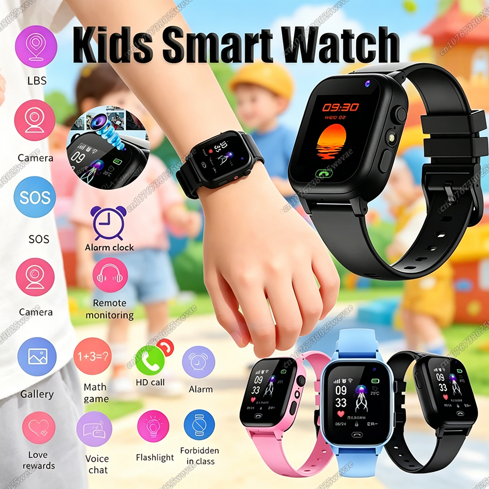 New 2026 Kids Smart Watch SOS  - Smartwatch Watches Gift For Boys With Gps บทวิจารณ์และราคา