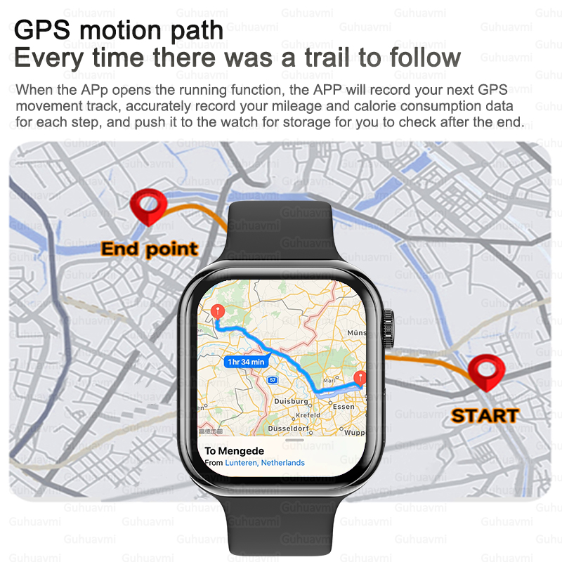 2026 New For iOS Watch Series  - Heart Rate Gps Watch บทวิจารณ์และราคา