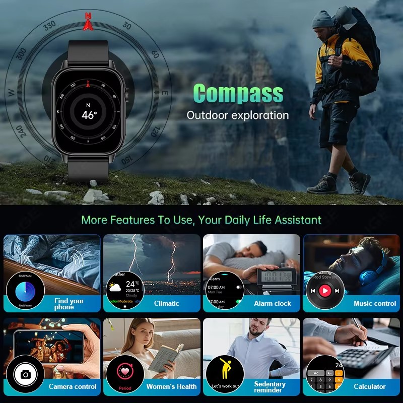Original Premium GPS Men Smart - Smartwatch Premium Watches For Women บทวิจารณ์และราคา