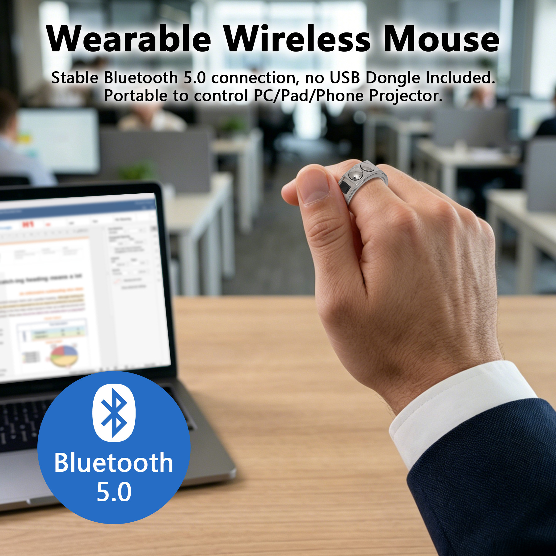 Smart mouse ring ring PPT demo - Watch Smart Smartwatch บทวิจารณ์และราคา