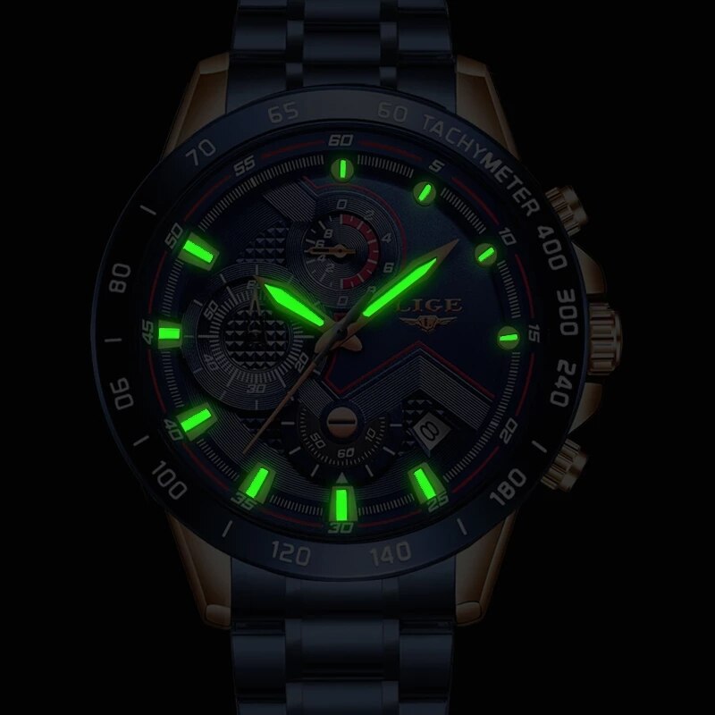 LIGE New Fashion Watches Men S - Smartwatch Watches For Men Brands บทวิจารณ์และราคา